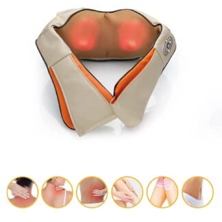 Masajeador Cervical A620 - producto y zonas de uso